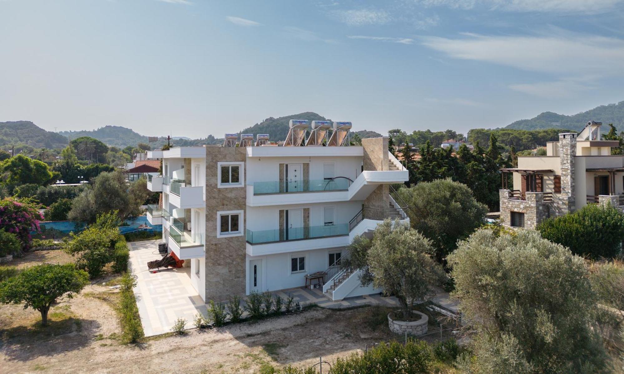 Sweet Home Luxury Apartment 5 Ialysos  Buitenkant foto